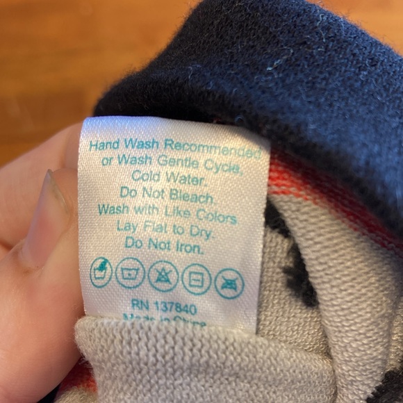 Huggalugs Kids Baby Size 6-12 Month Set of Two Knit Crawling Pants Dog Baseball - Picture 10 of 10